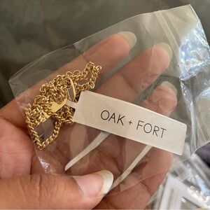 ✨HOST PICK✨ Oak + Fort Gold Plated Bracelet (BNWT)